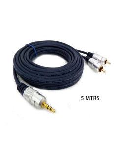 Imagen de Cable 2 X 1 Stereo Lujo Digital Taiwán MC-2150F-5 5mtr - vista principal