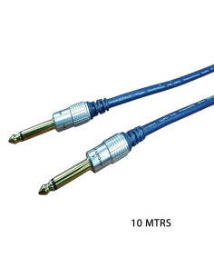 Imagen de Cable 1 x 1 Plug 1/4 Monofónico Lujo Digital Taiwán MC-2167F 10mtr - vista principal 2