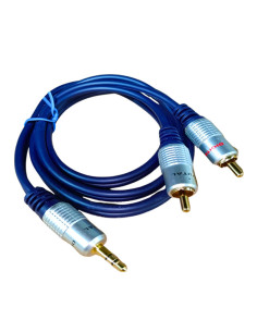 Imagen de Cable 2 X 1 Stereo Lujo Digital Taiwán MC-2150F 90cm - vista principal