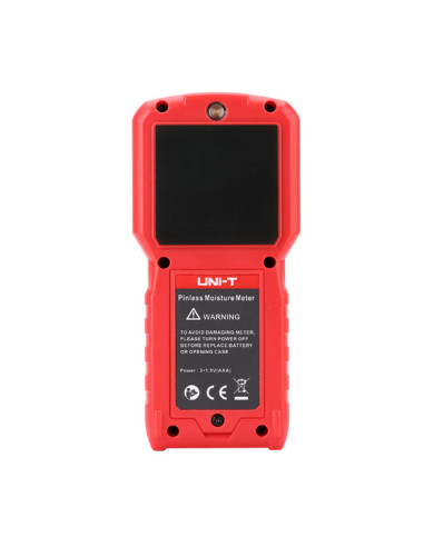 Imagen de Medidor de humedad sin tomas UNI-T UT377C - vista atrás