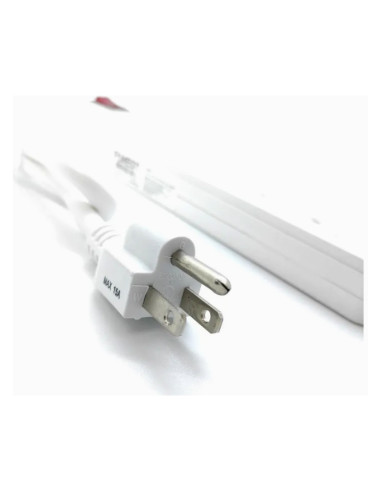 Imagen de Multitoma Powest 6 tomas supresor picos 1800w NMNET-7516 - vista clavija