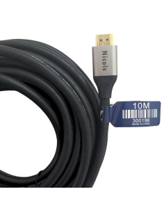 Imagen de Cable HDMI 8K 48Gbps Ultra HD 10mtr Nicols 300196 - vista cable 2