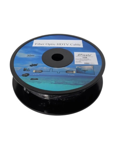 Cable HDMI Fibra Óptica 30 Metros 8K Ultra Alta Velocidad 300141 | Osaka Electronics