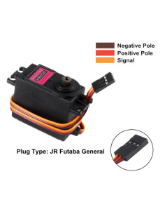 Imagen de Servomotor MG996 Alto Torque 180° Engranajes Metálicos - vista principal 2