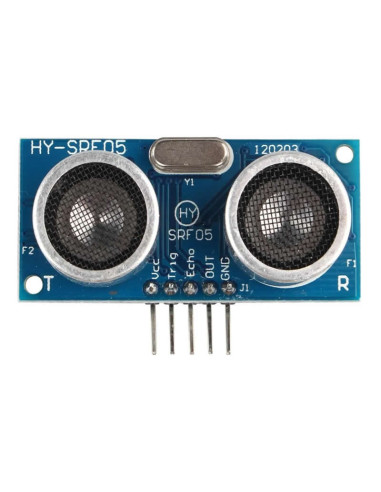 Imagen de Sensor Ultrasónico HC-SRF05 Medición de Distancia - vista frontal
